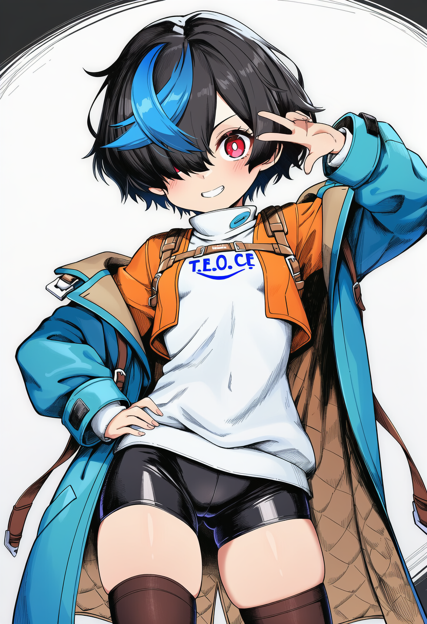 前髪修正版ユニカちゃん | の人気AIイラスト・グラビア