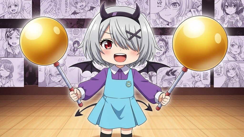 悪魔神官ちゃん(ようちえんじのすがた）