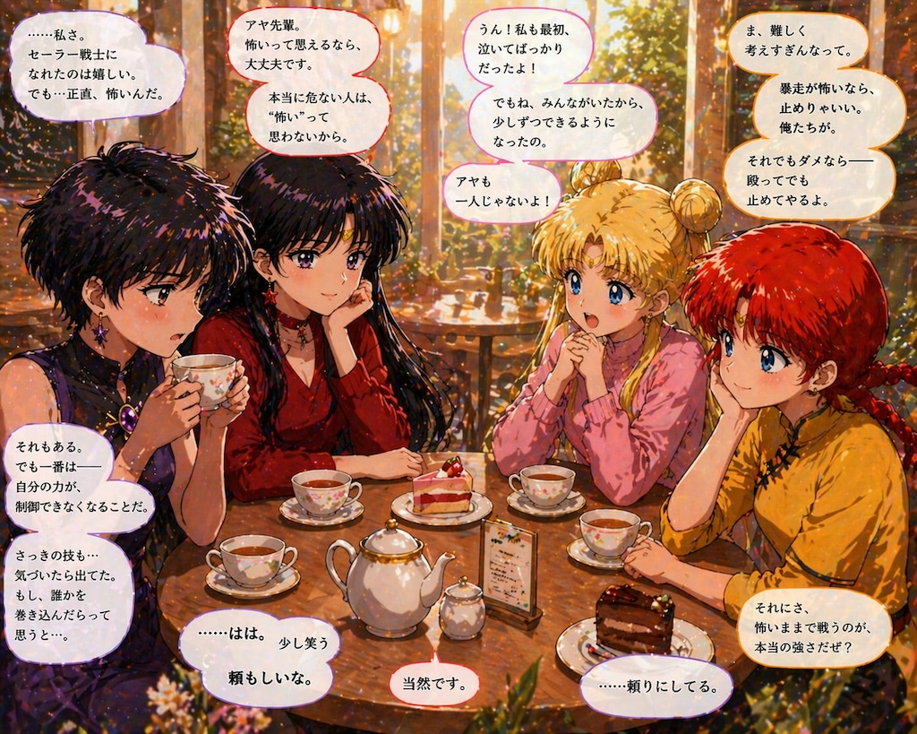 美少女戦士セーラーサターンアヤ第5話