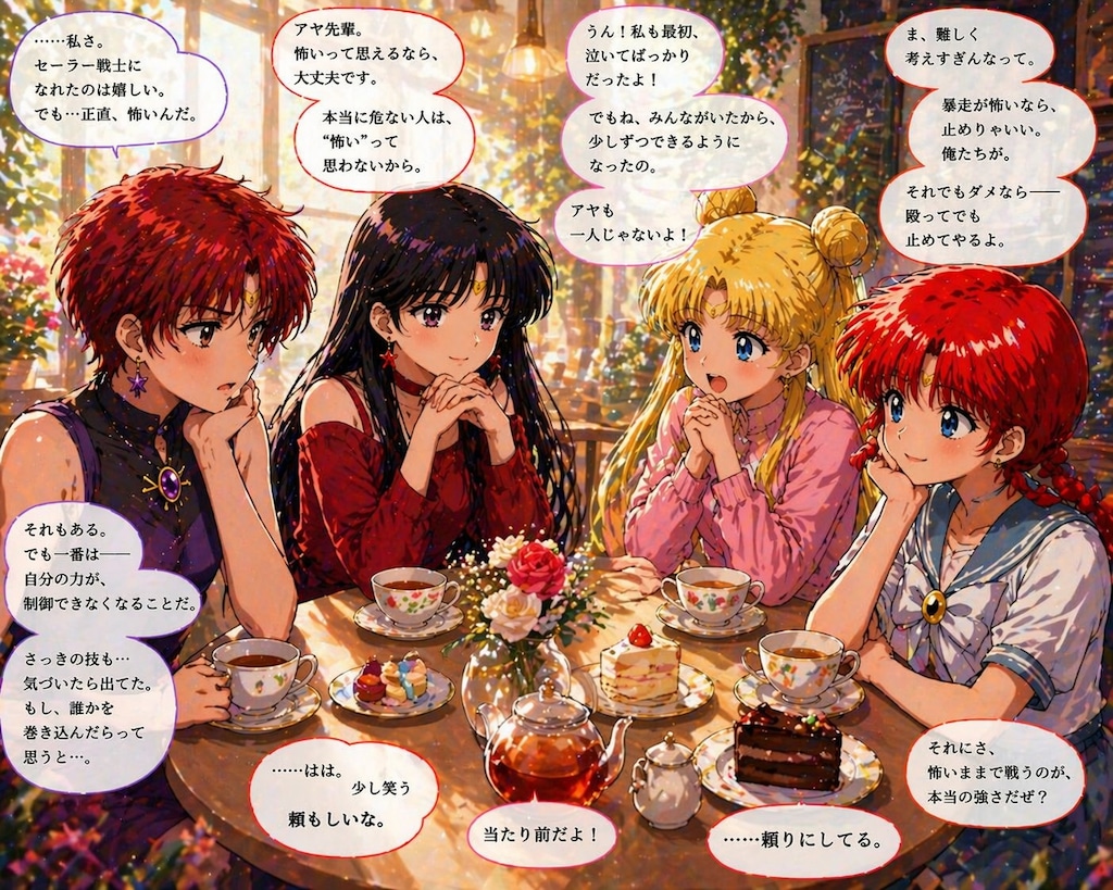 美少女戦士セーラーサターンアヤ第5話