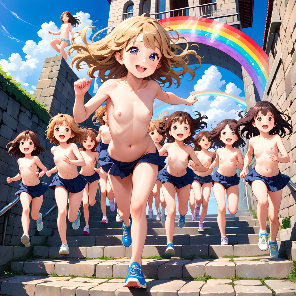 4月体育の時間はマラソンよ🧍‍♀️🧍‍♀️🏃‍♀️🚶‍♀️