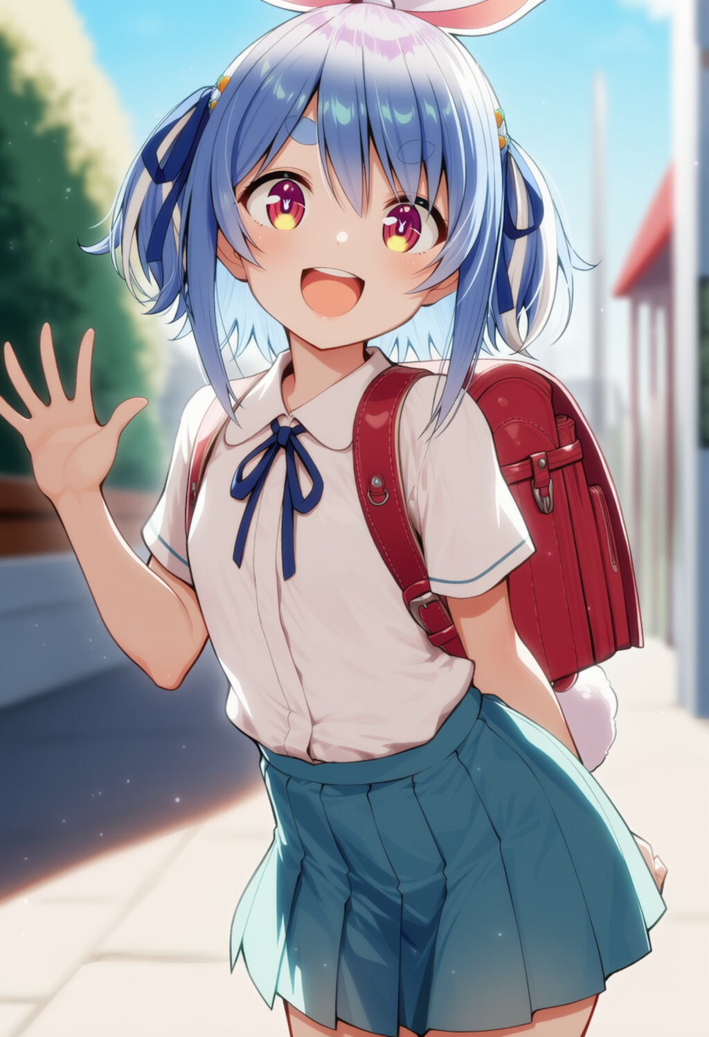 おはよー！（兎田ぺこら）