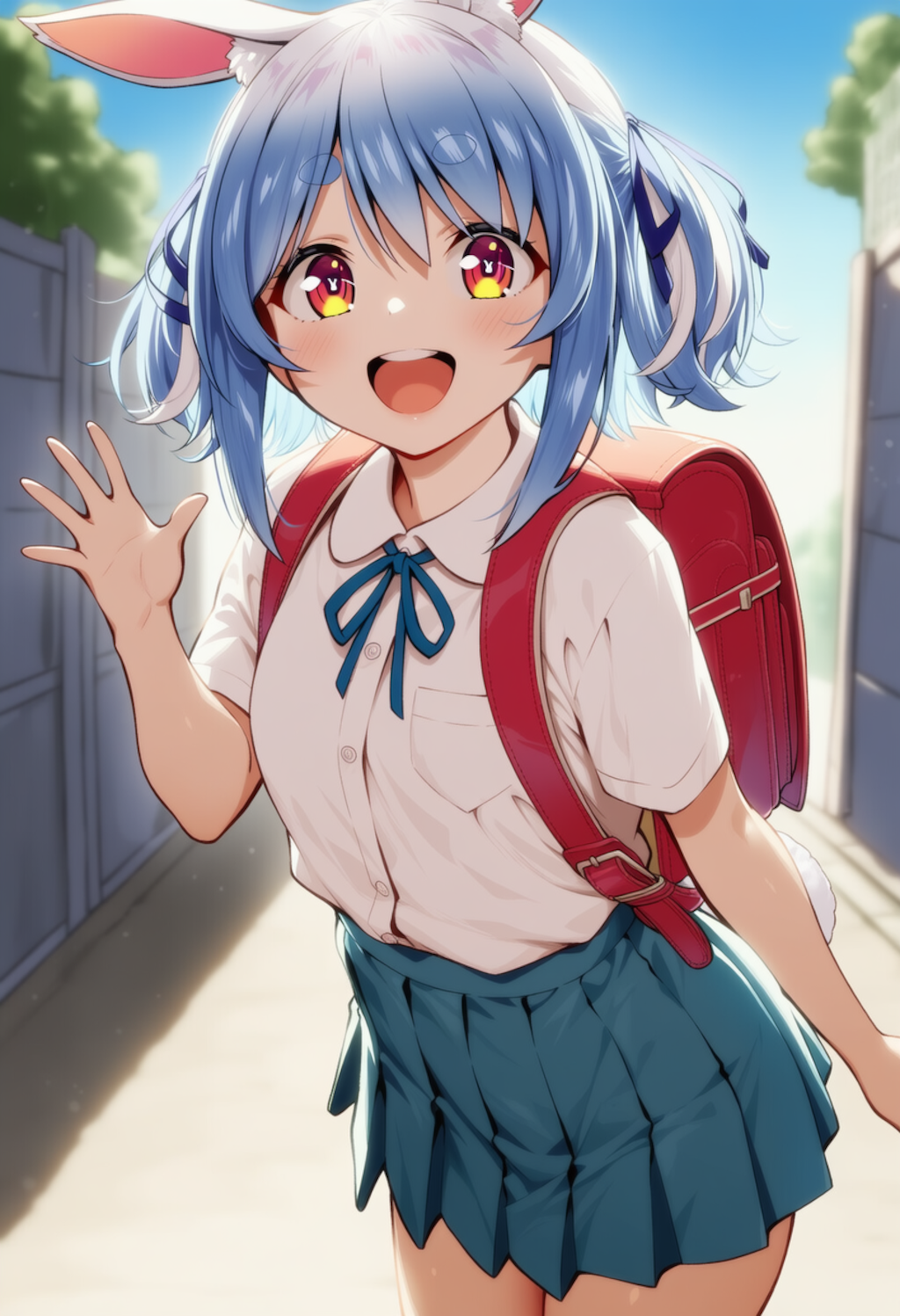 おはよー！（兎田ぺこら）