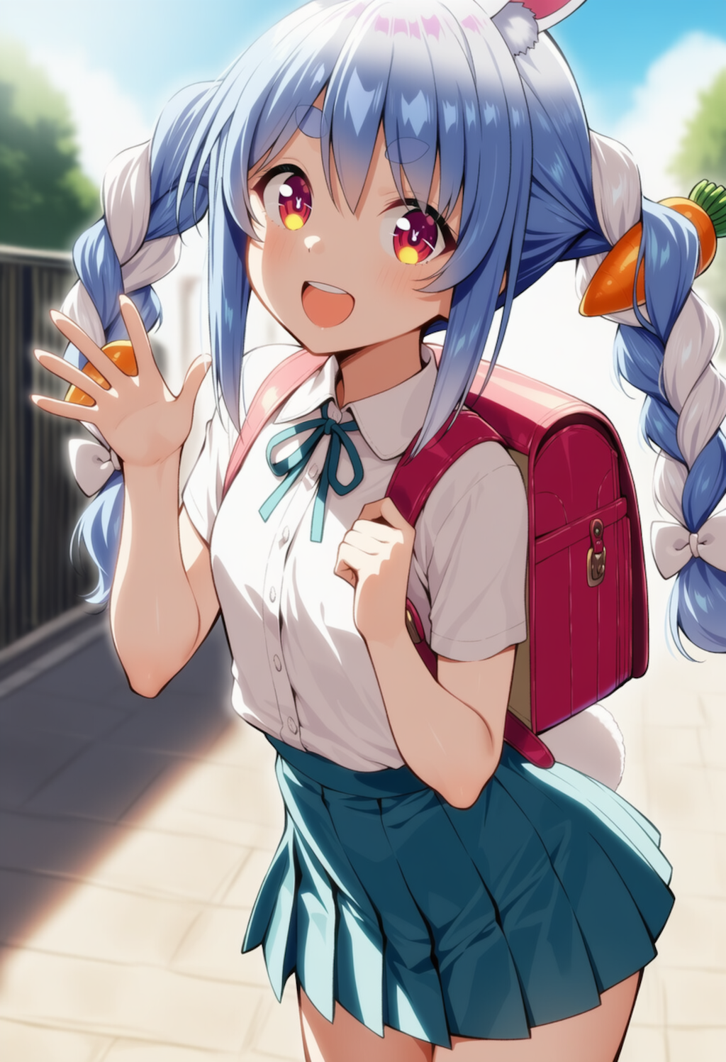 おはよー！（兎田ぺこら）