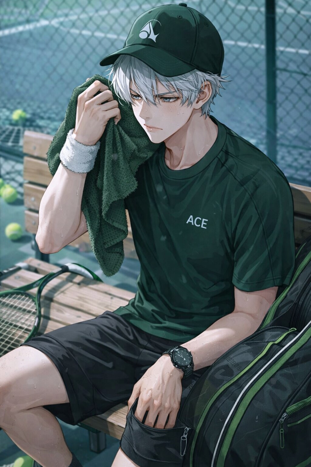緑コーデ　ver.凪