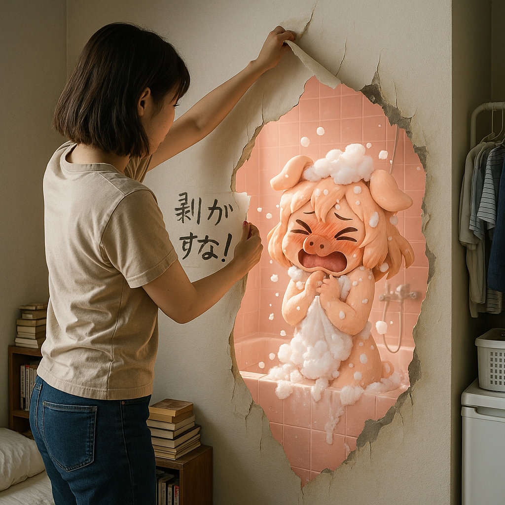 「剥がすな！」