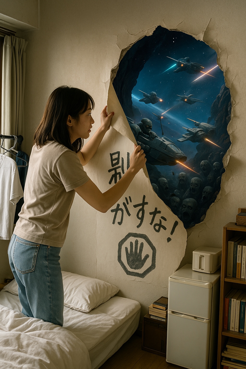 「剥がすな！」