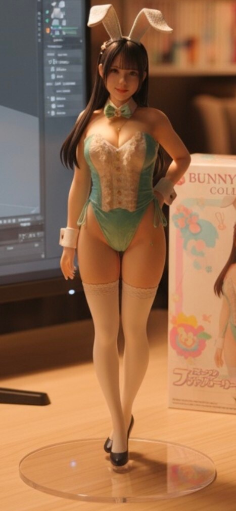 ドラえもん柄バニー
