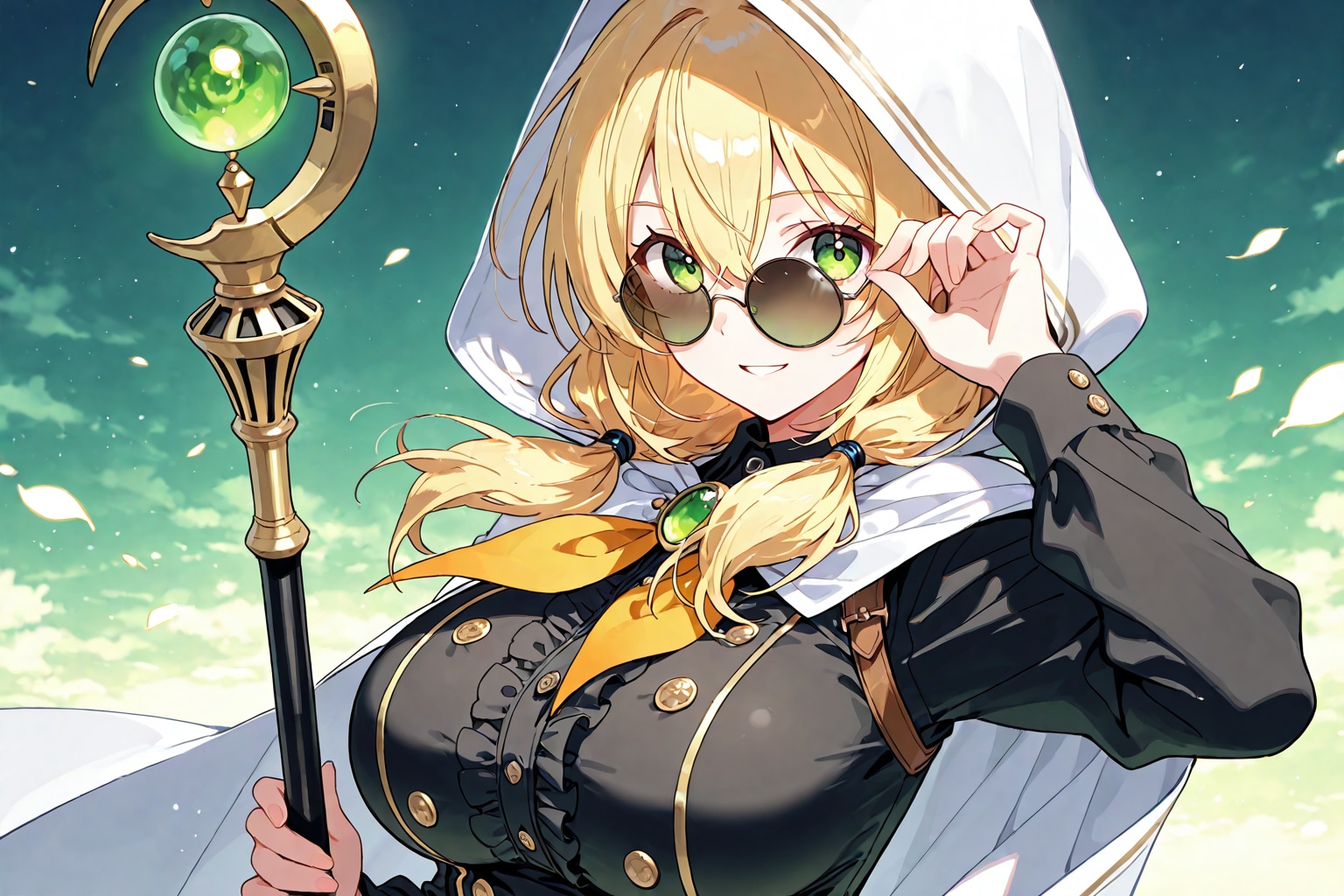 少し胡散臭そうな魔法使いのお姉さん