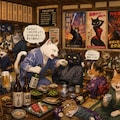 猫だらけの居酒屋 2枚目