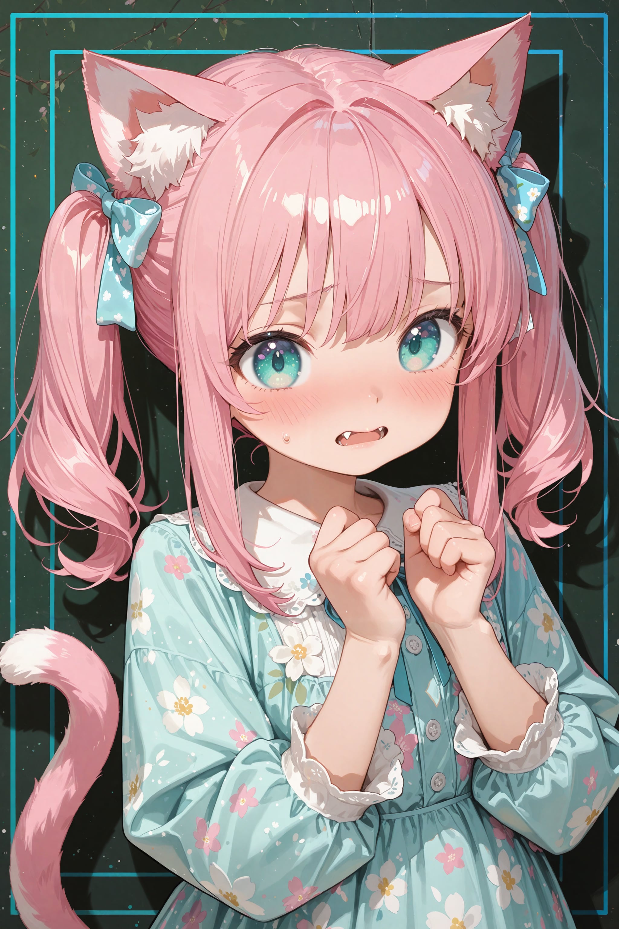 アップスケール猫耳ピンクちゃん | の人気AIイラスト・グラビア