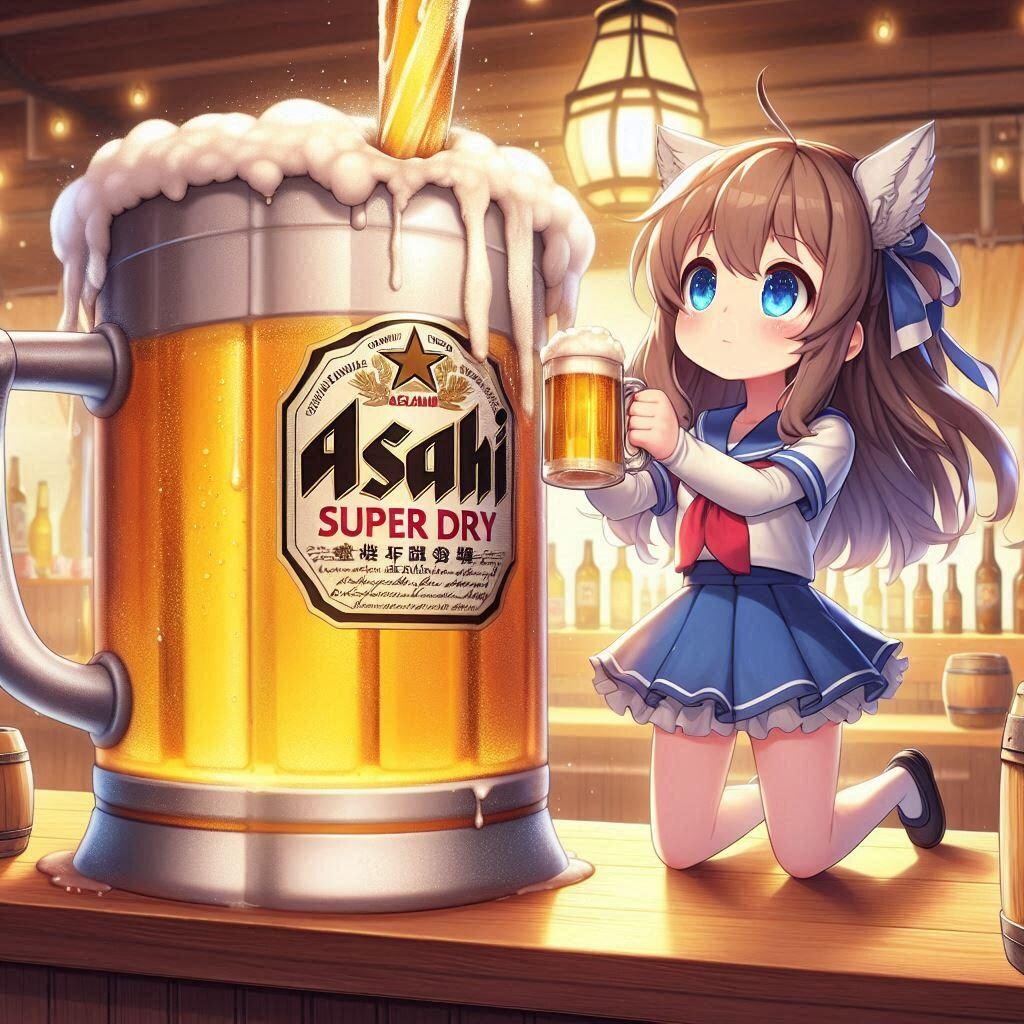 3月8日はビールサーバーの日なので拝んだりする小さな女の子
