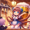 3月8日はビールサーバーの日なので拝んだりする小さな女の子 2枚目
