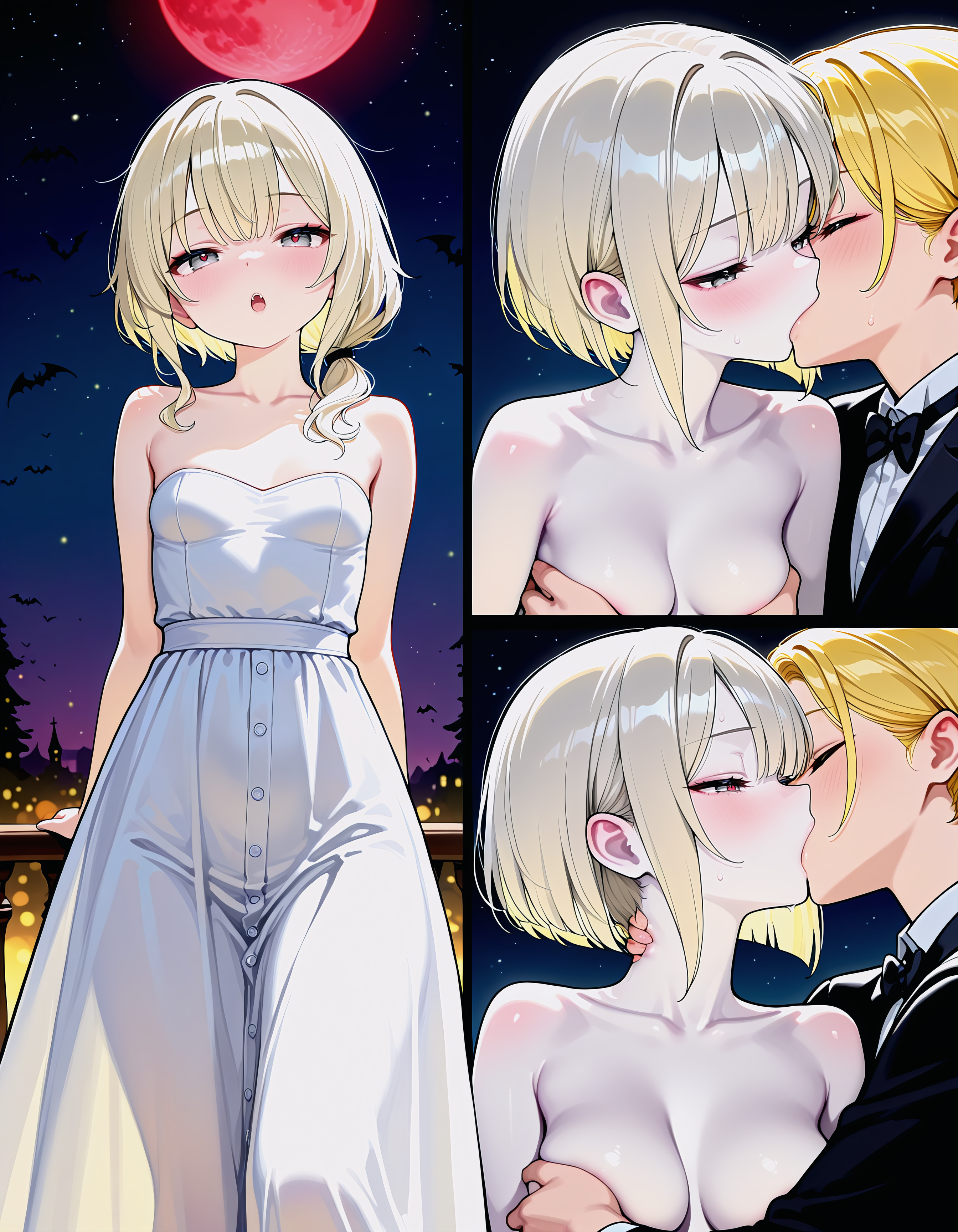 月夜の逢瀬