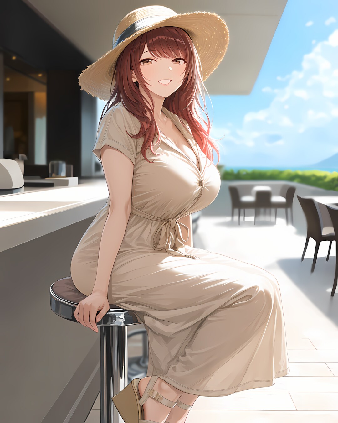暑い日の贅沢ホテルランチデート夏✨
