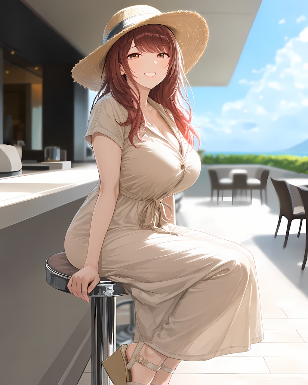 暑い日の贅沢ホテルランチデート夏✨