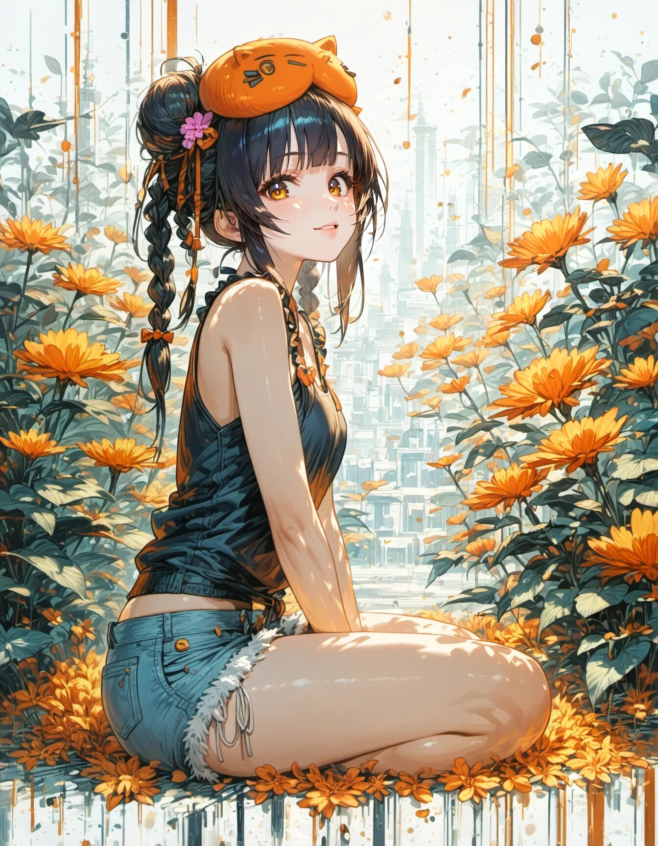 Garden of Amber Dreams | の人気AIイラスト・グラビア