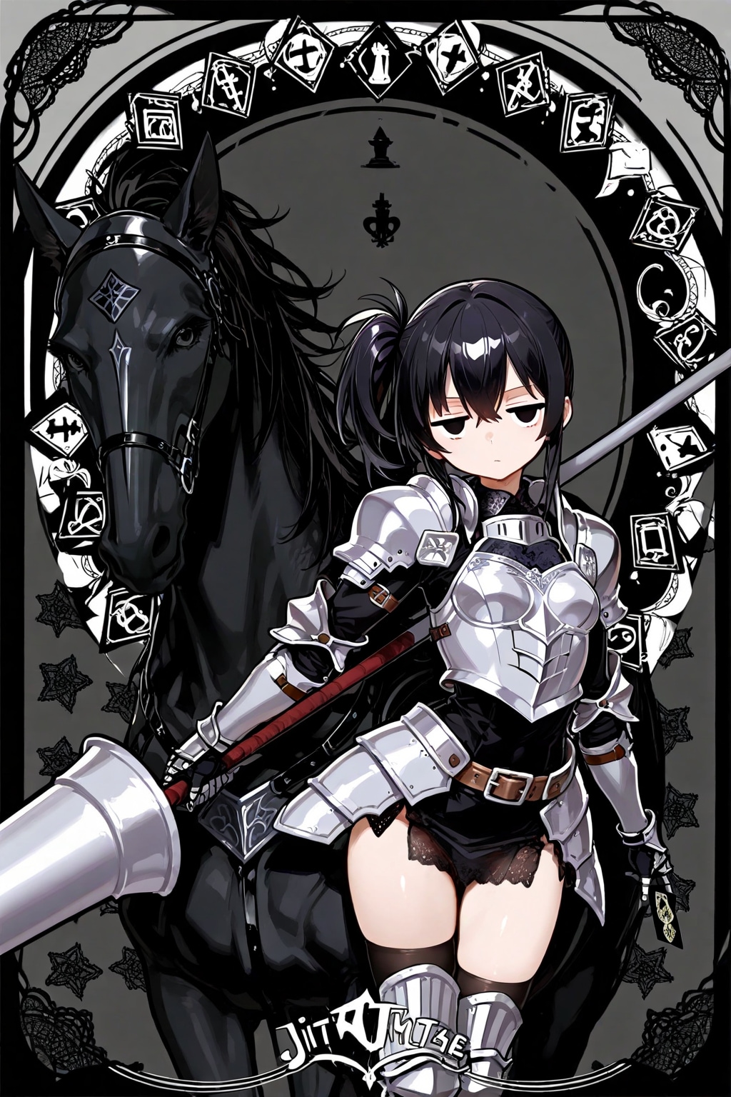 チェス擬人化シリーズ：ナイトガール