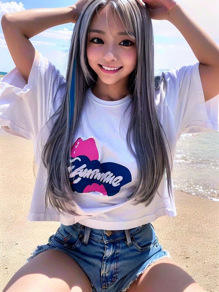 青空と海とギャル