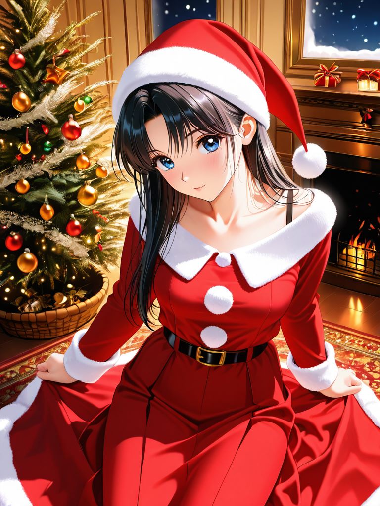 サンタコス | の人気AIイラスト・グラビア