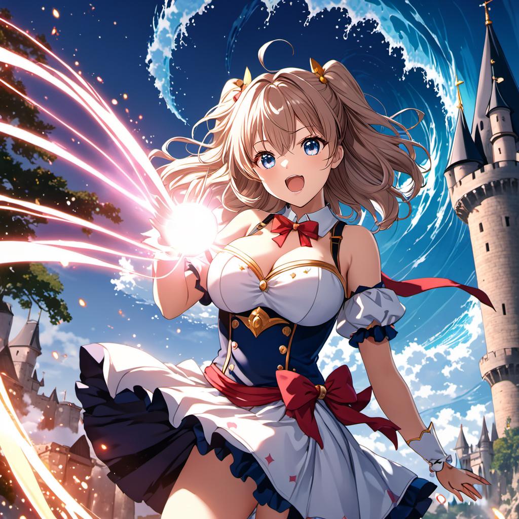 魔法少女の奥義「グラビティ・・・なんだっけ？」