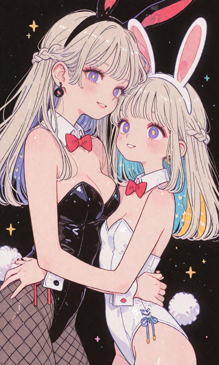 百合バニーガール