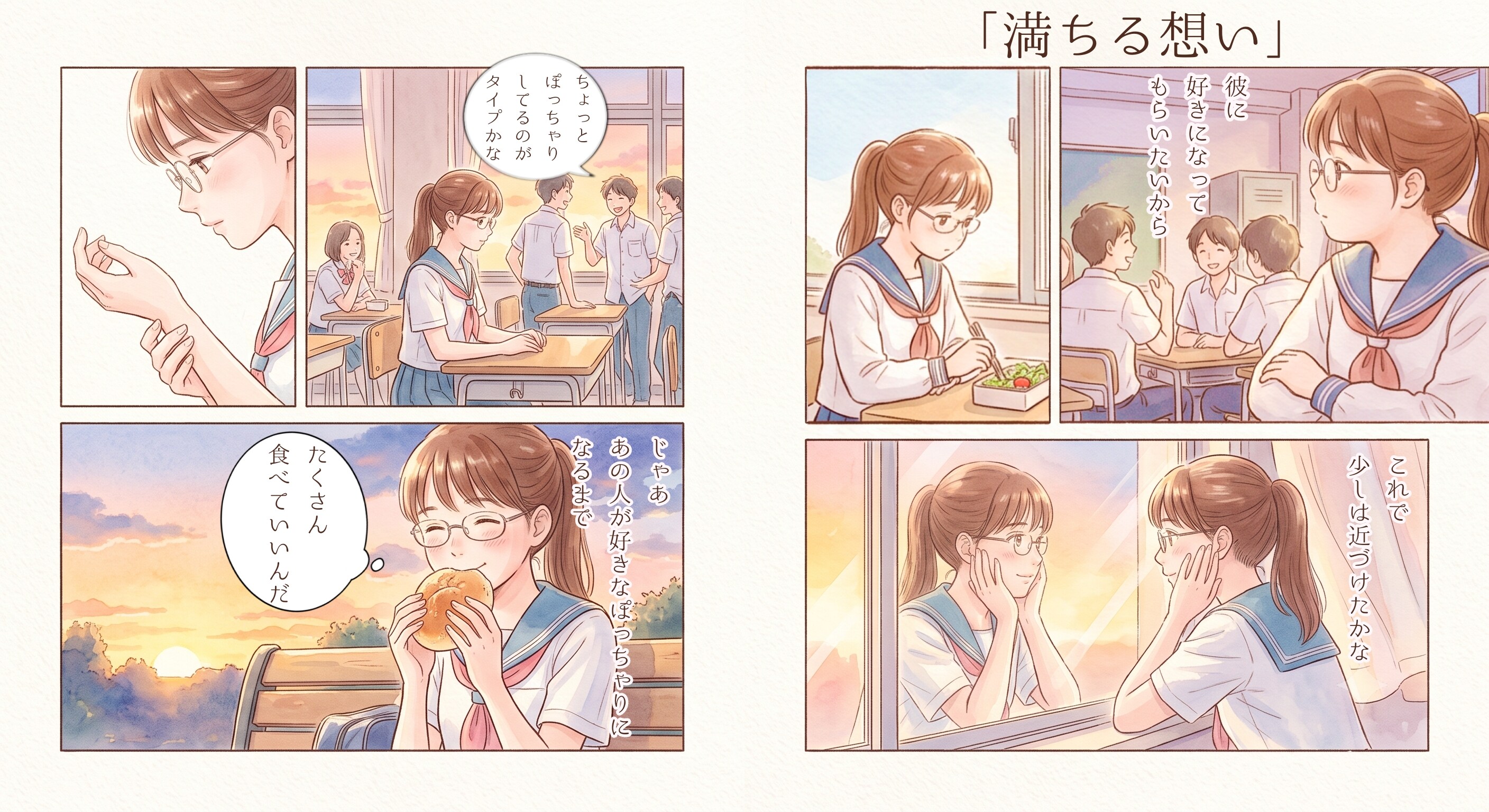 満ちる想い　★AI併用作品★