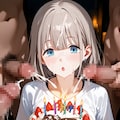 精液でお祝い　芹沢あさひ 3枚目