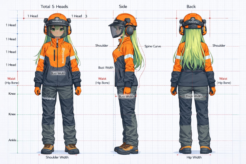 新緑を駆ける、静寂の芝刈りオペレーター
