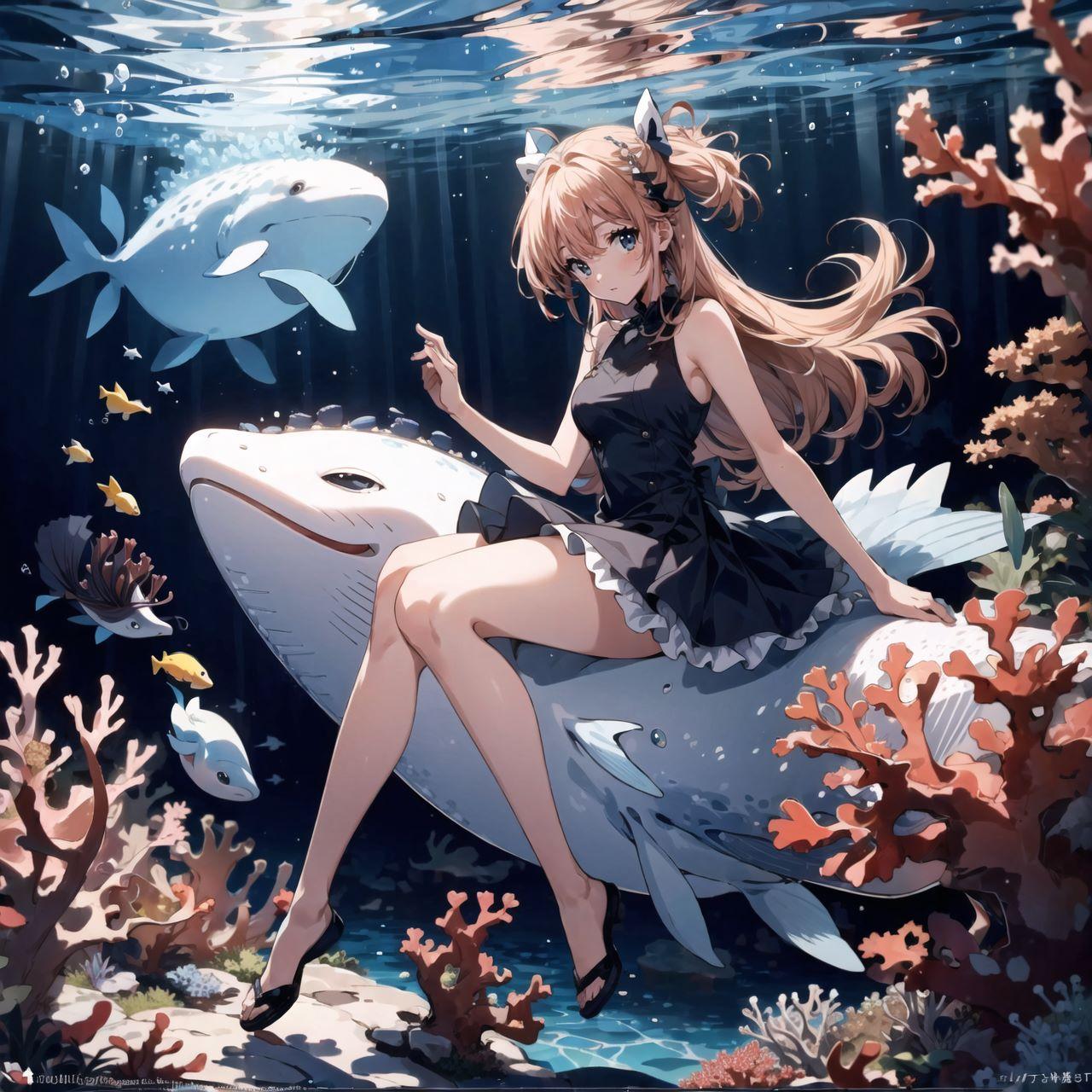 海の少女