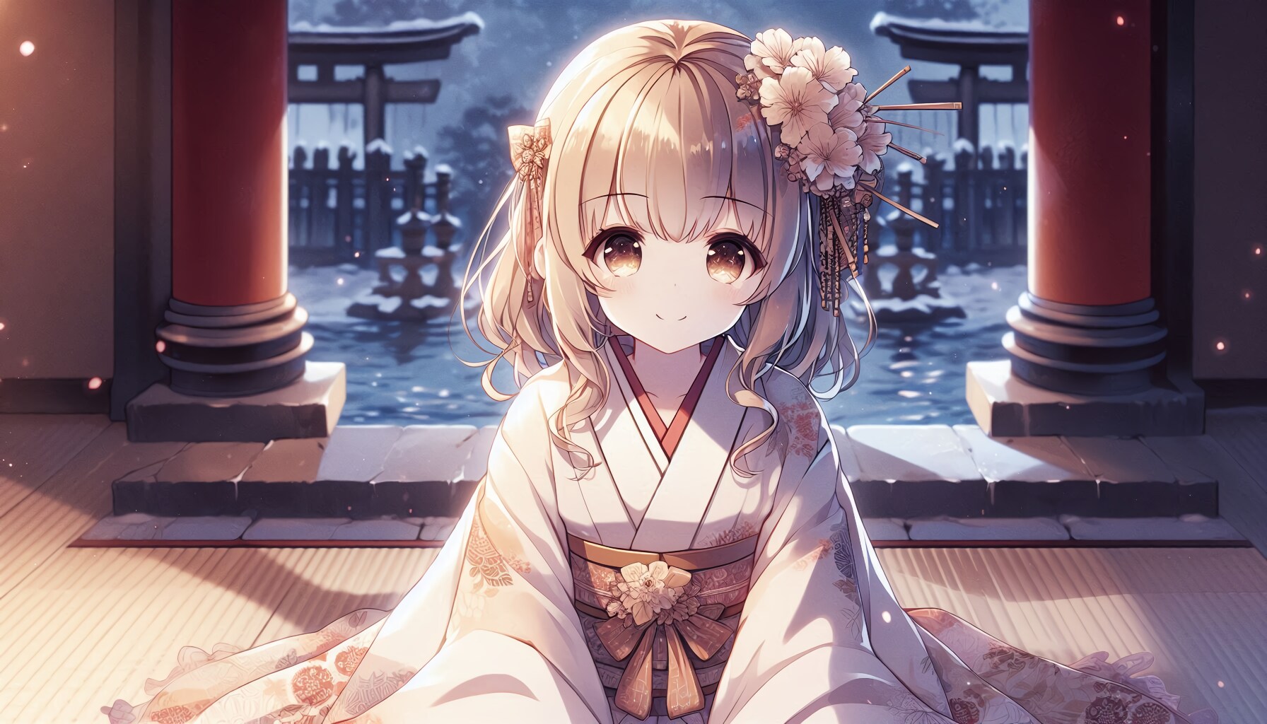 【7号】巫女姫8【ちちぷい年末年始】 | の人気AIイラスト・グラビア