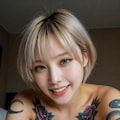 タトゥーの女の子 2枚目