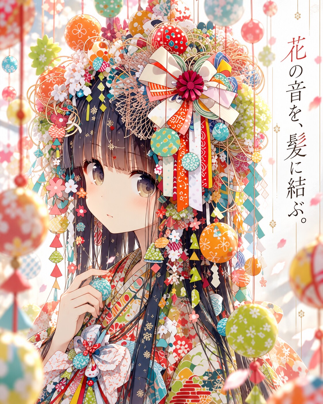 彩りを結う | の人気AIイラスト・グラビア