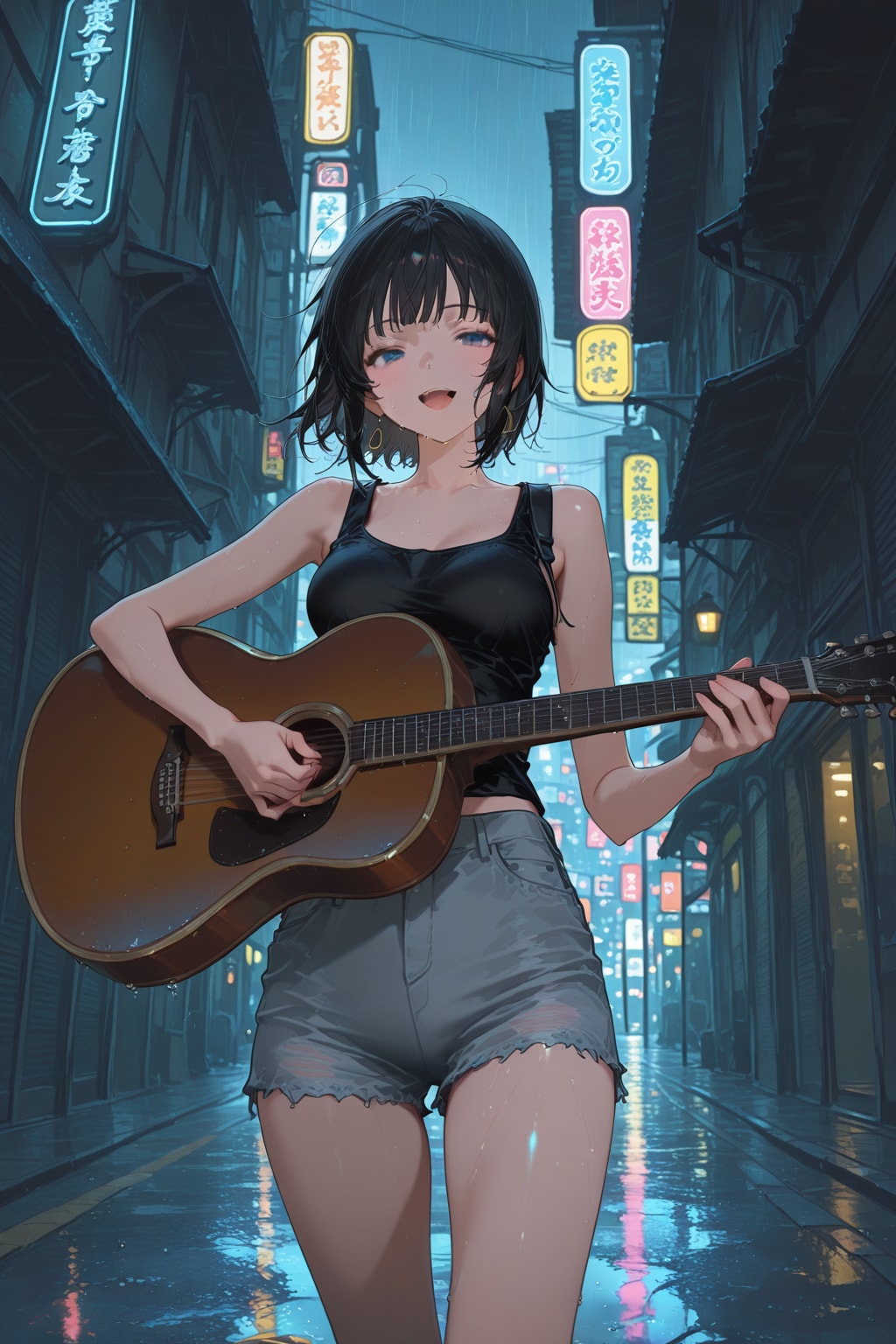 ギターの弾き語り