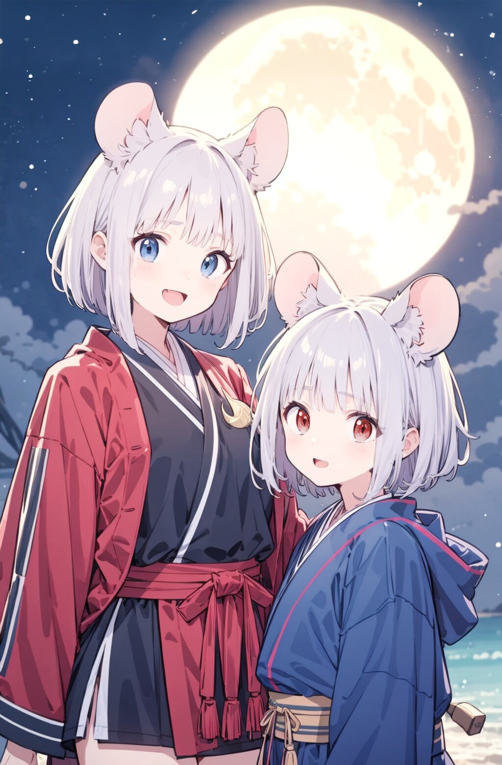 ねずみみちゃんたち | の人気AIイラスト・グラビア