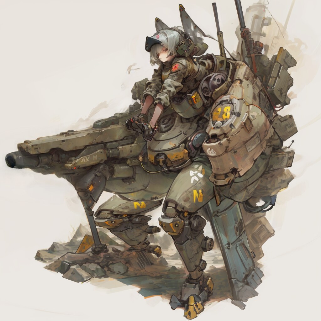 Girl and Robot1022 | の人気AIイラスト・グラビア