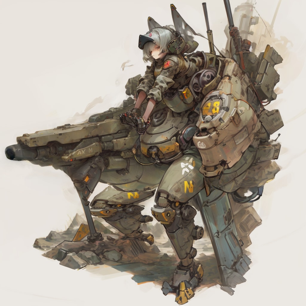 Girl and Robot1022