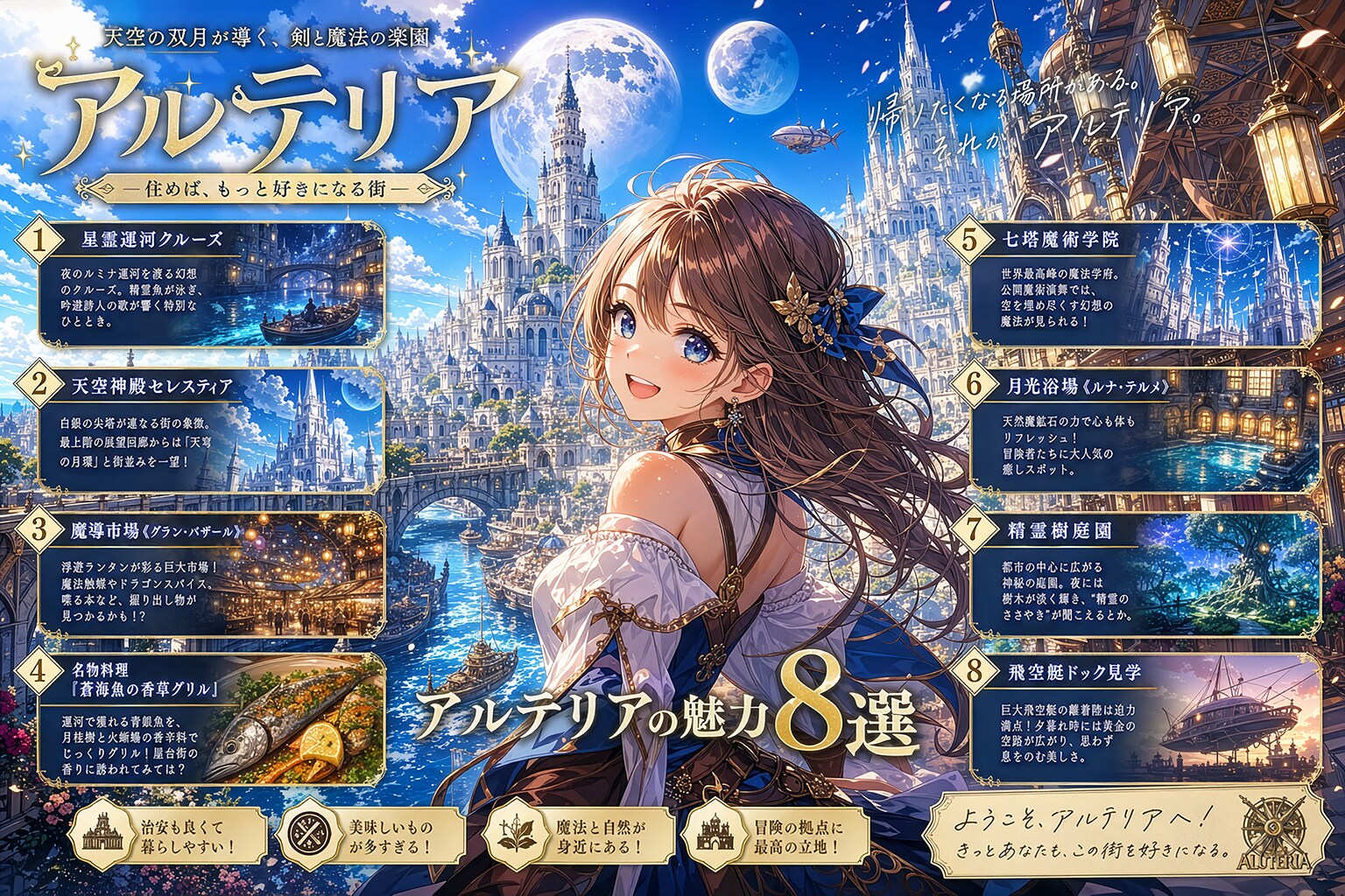アルテリアへようこそ