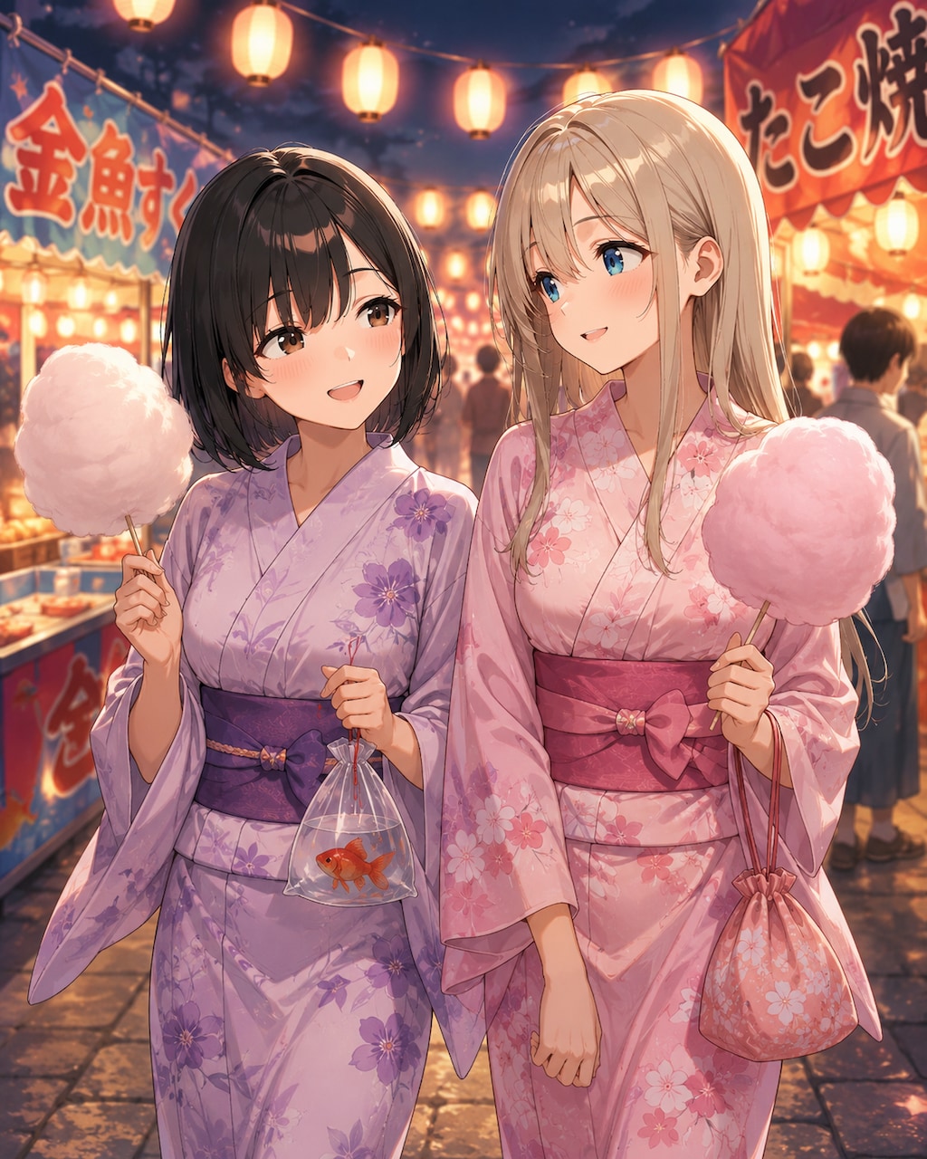 夏に咲く「菫」と「桜」