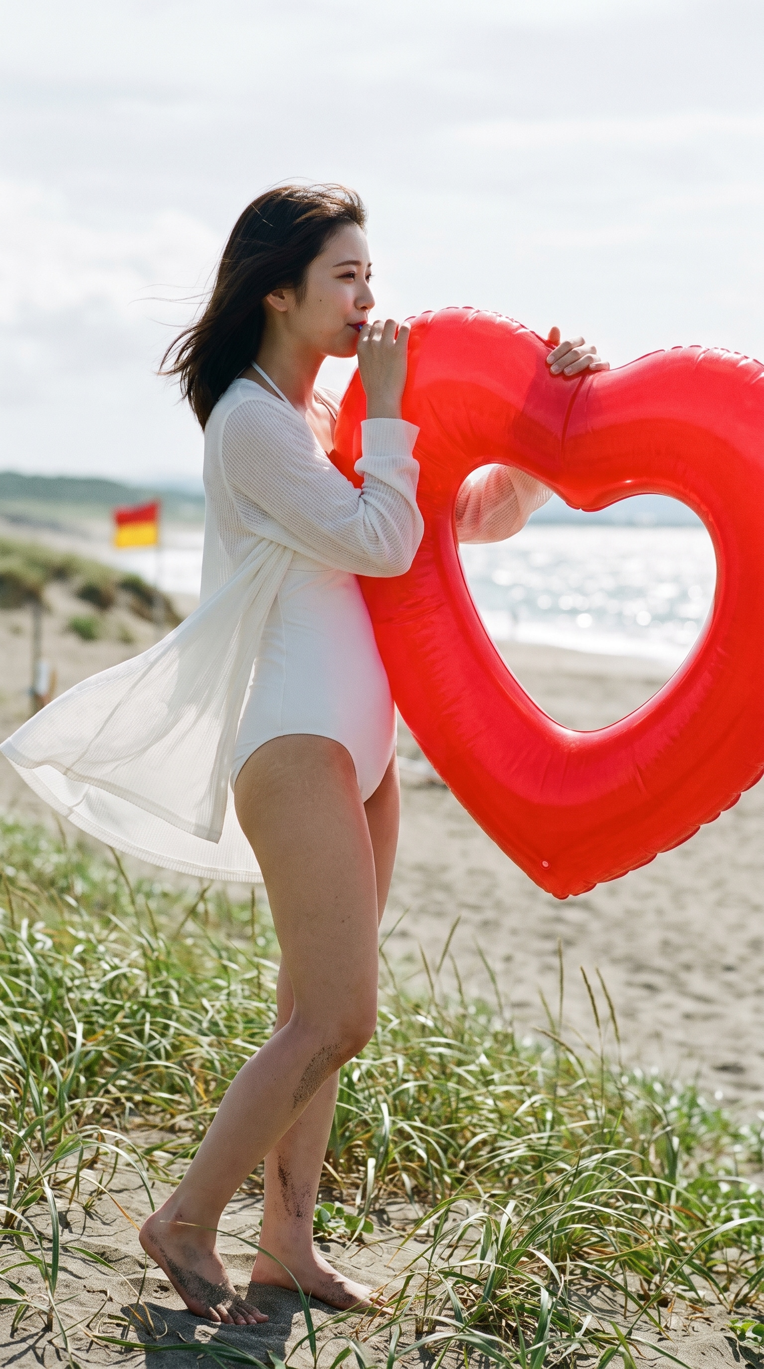 Inflating a Heart Full of Summer