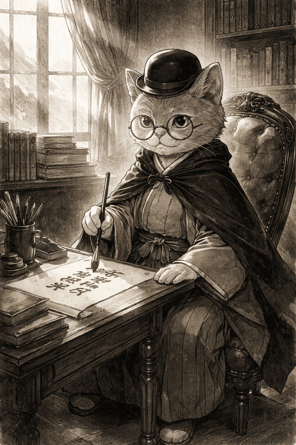 小説『黎都路文化への探求』【ニャンノ世界】 | の人気AIイラスト・グラビア