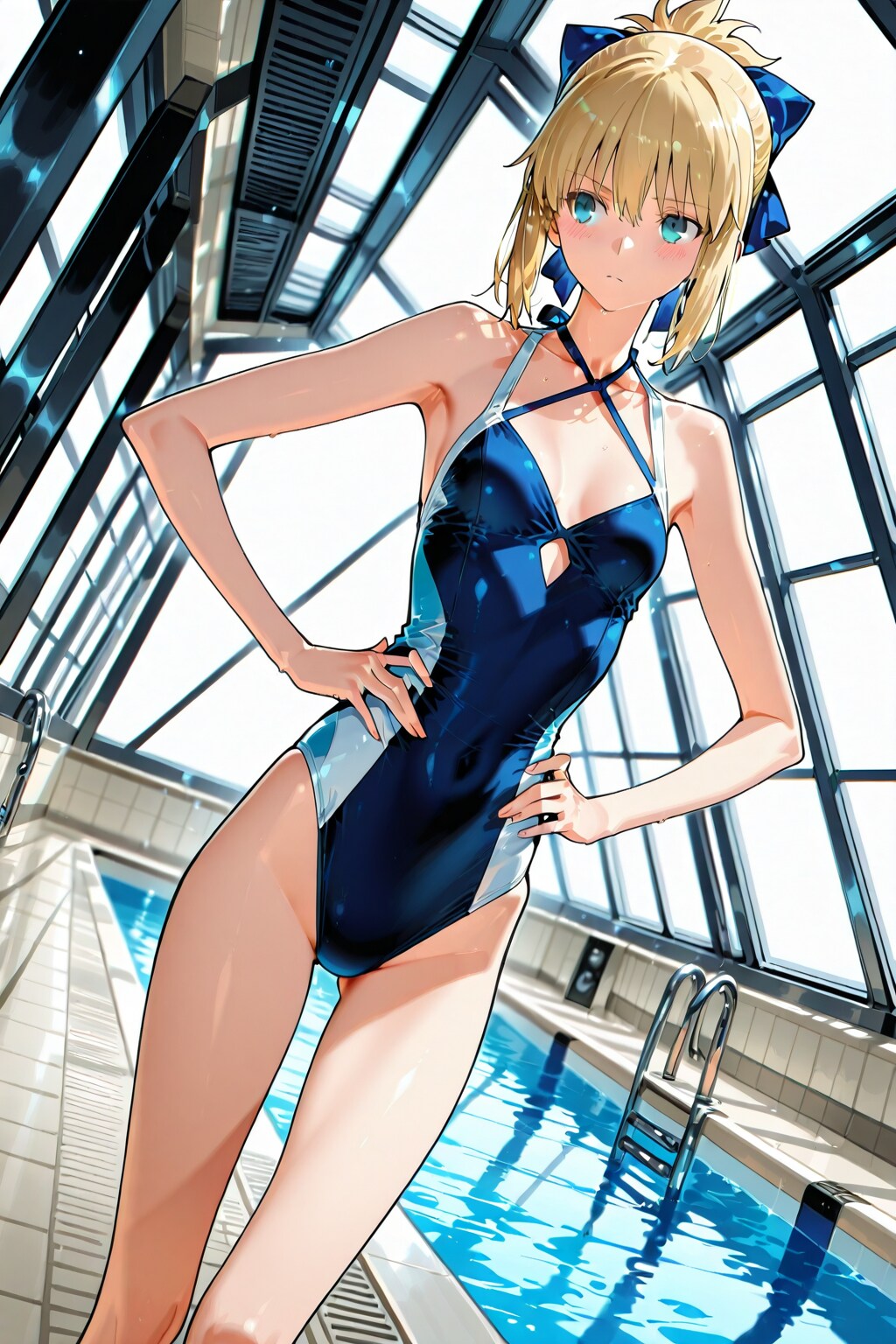 わたしは・・・水着のモデルじゃないです。