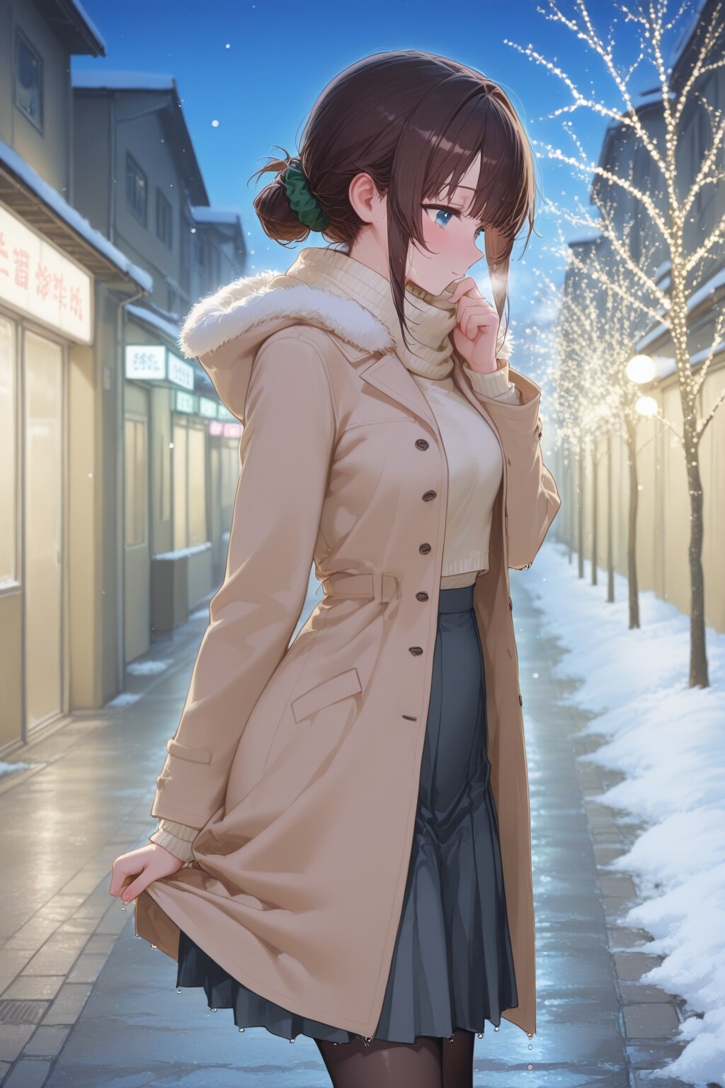 冬景色 | の人気AIイラスト・グラビア