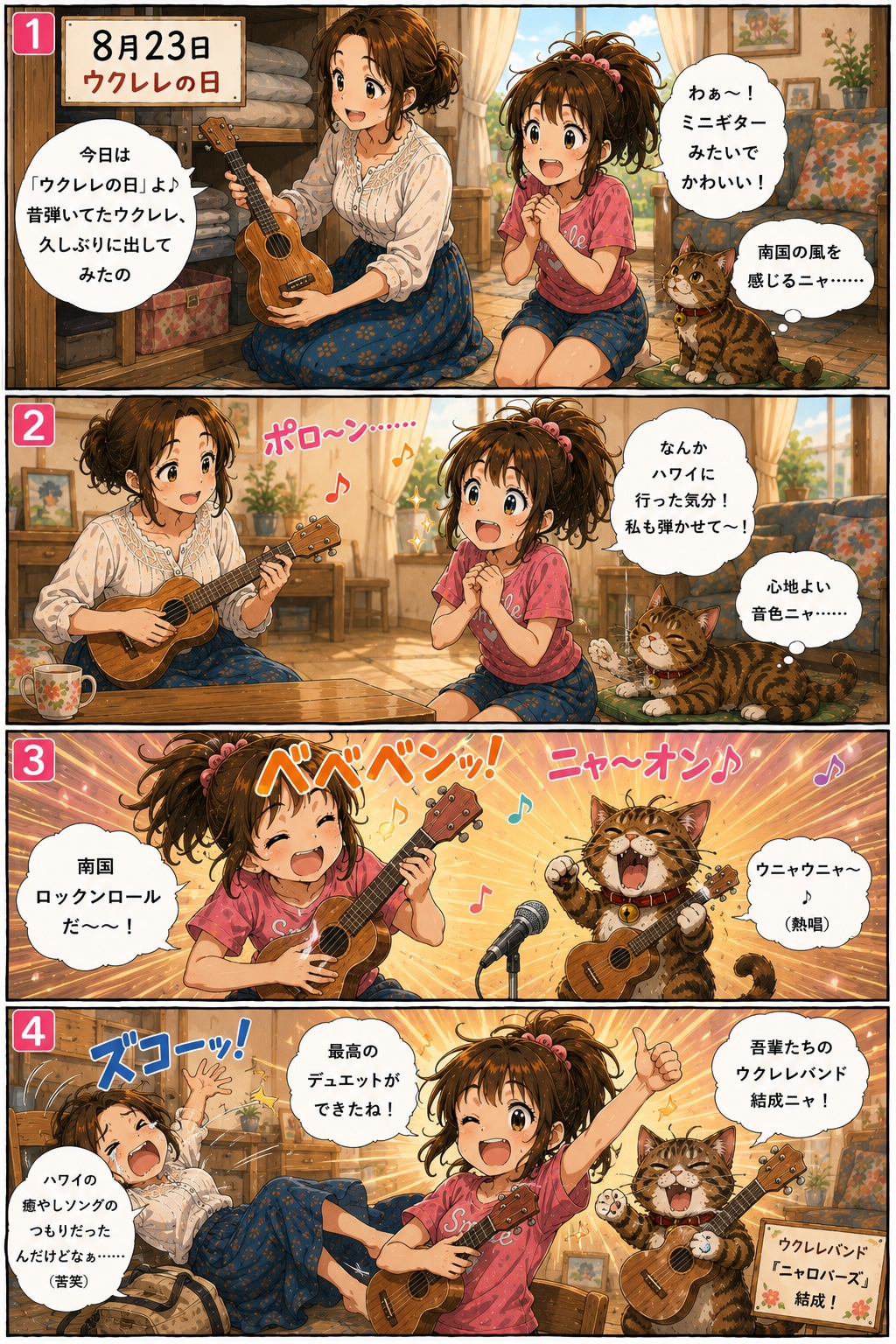 お母さん多才過ぎしょ～～！