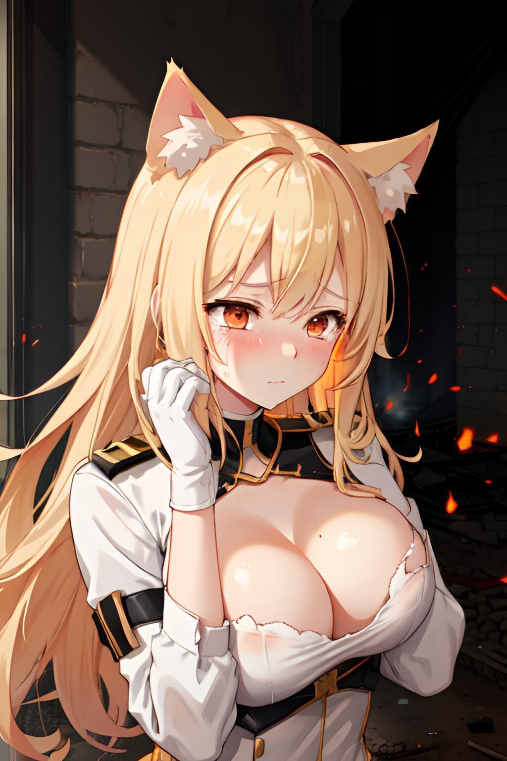 獣耳　戦争に巻き込まれた