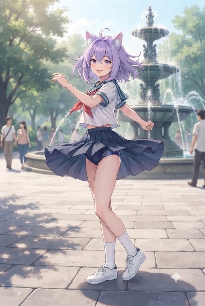 夏って踊りたくなるにゃ？
