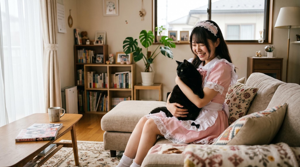 猫とお部屋で
