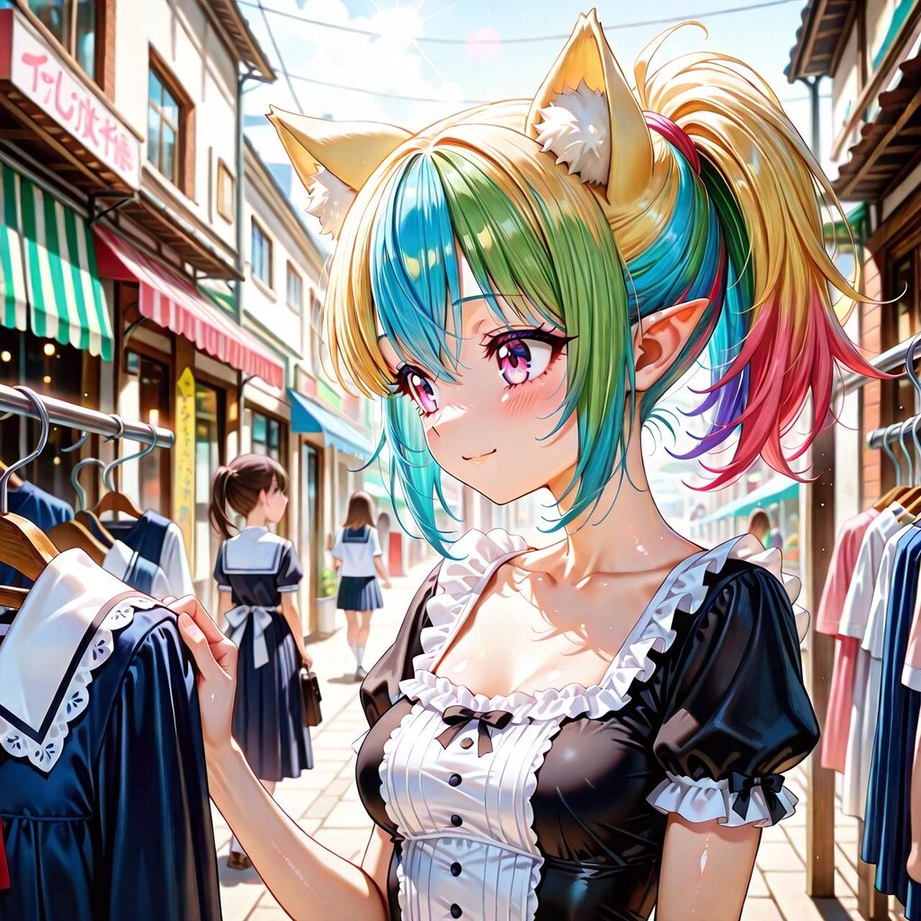 6枚）服を買いに