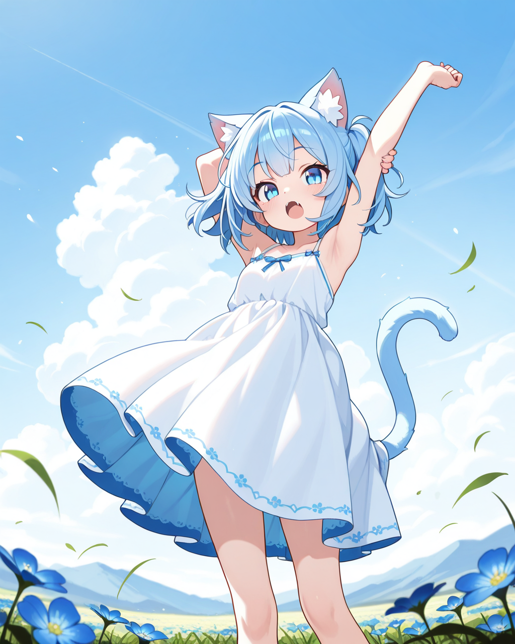 青空ねこ　【夏嶺まきちゃん】