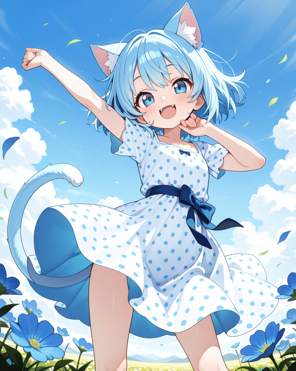 青空ねこ　【夏嶺まきちゃん】